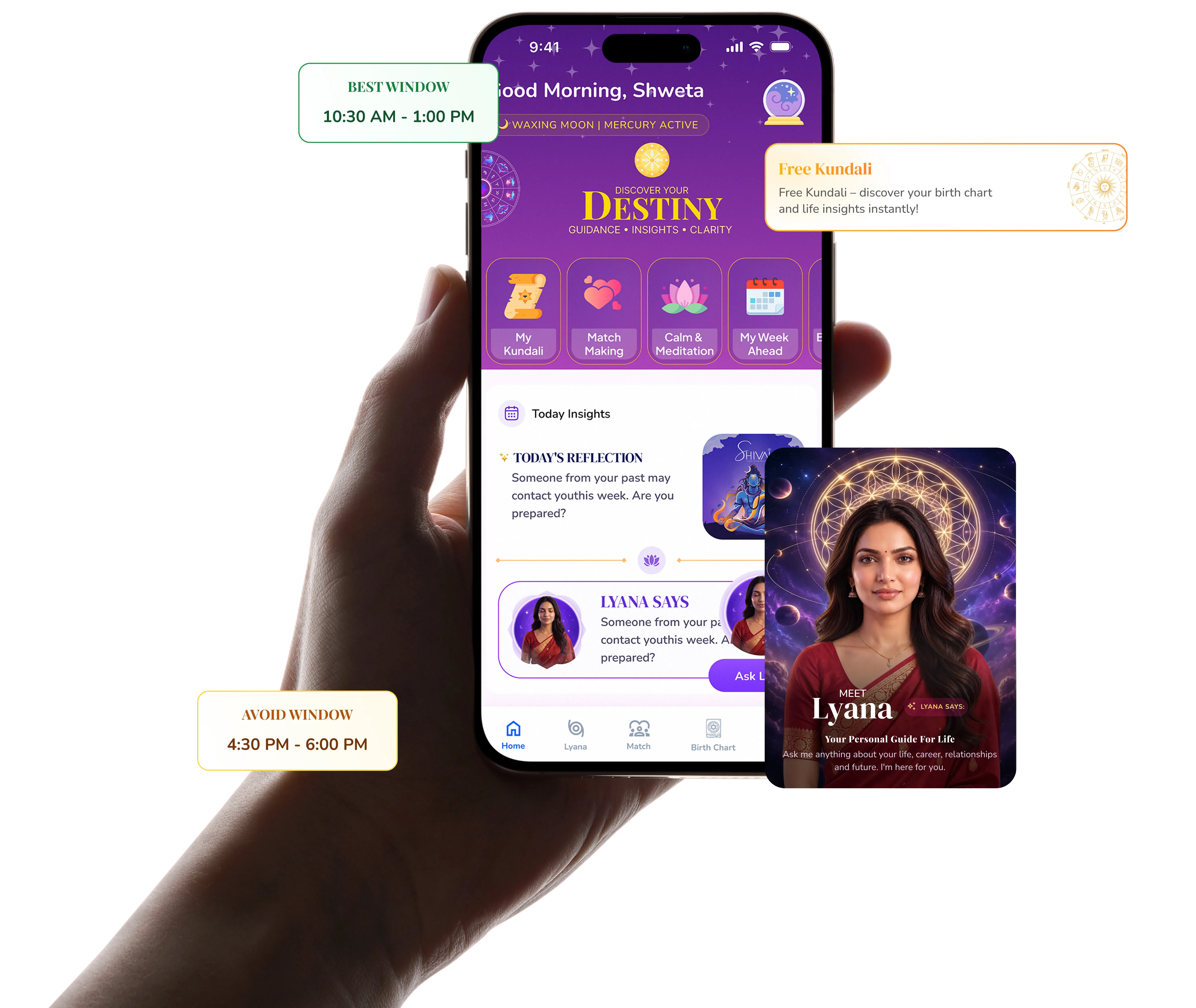 Tenzo App Mockup and Home Services