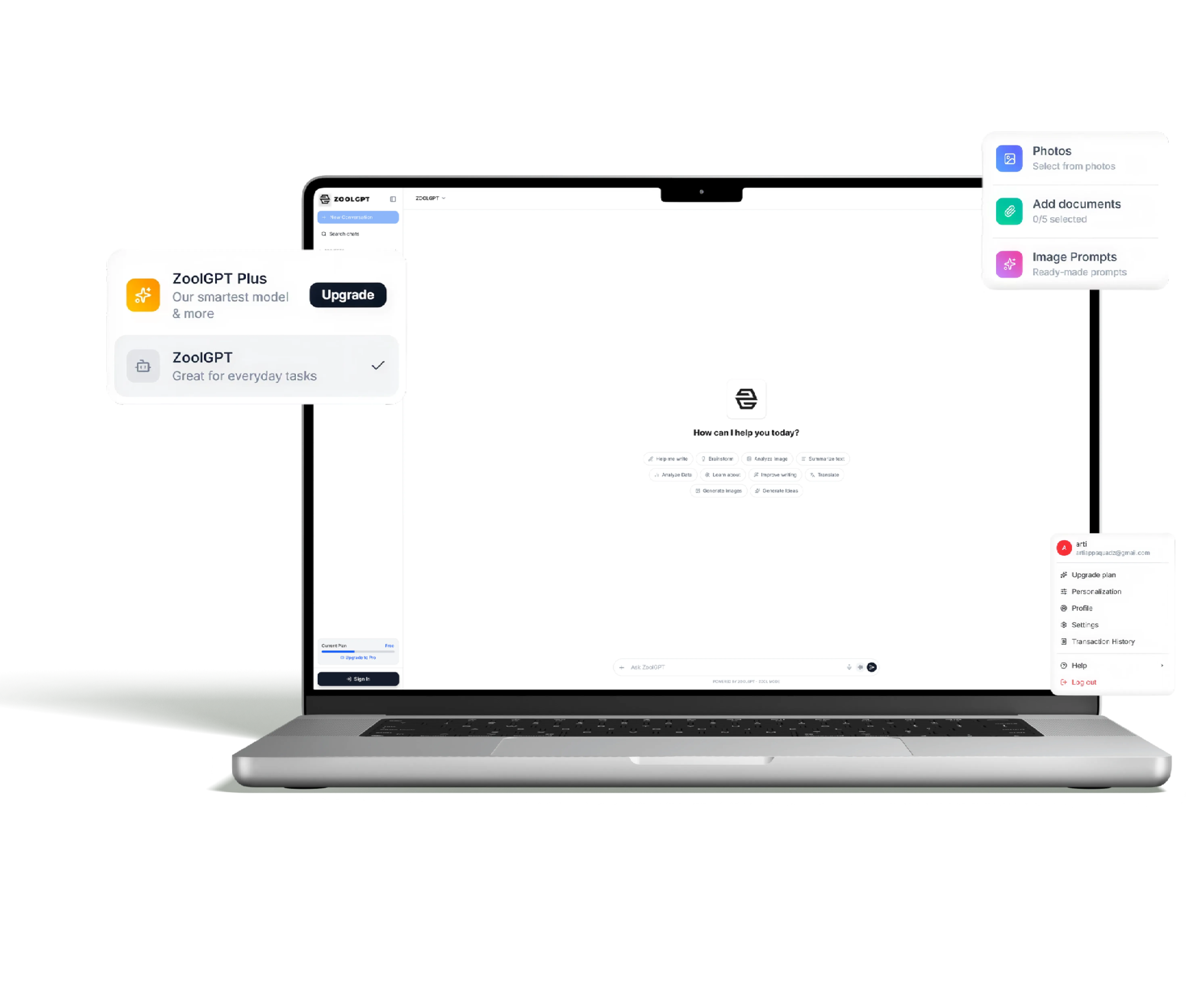 Tenzo App Mockup and Home Services